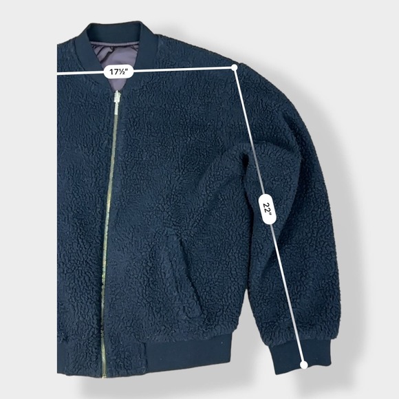 Bernardo Faux Fur Teddy‎ Bear Bomber Jacket Size M - Picture 3 of 10